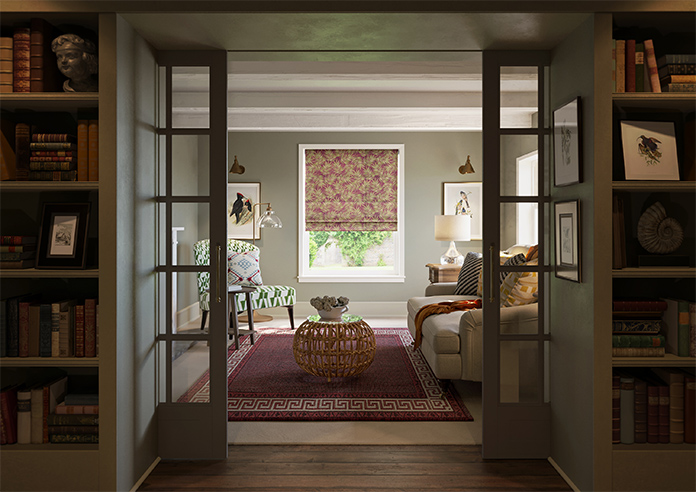 Goa, Vermillion - Roman Blind - Image 8